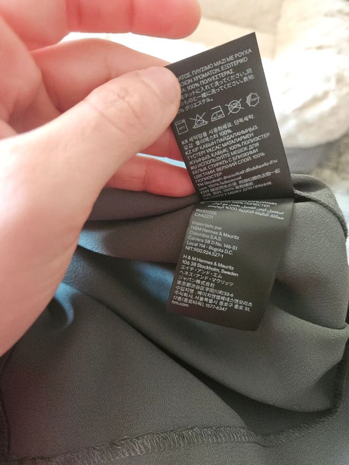 Robe verte *h&m / taille 36* - photo numéro 17