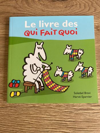 Le livre des qui fait quoi Soledad bravi hervé épervier