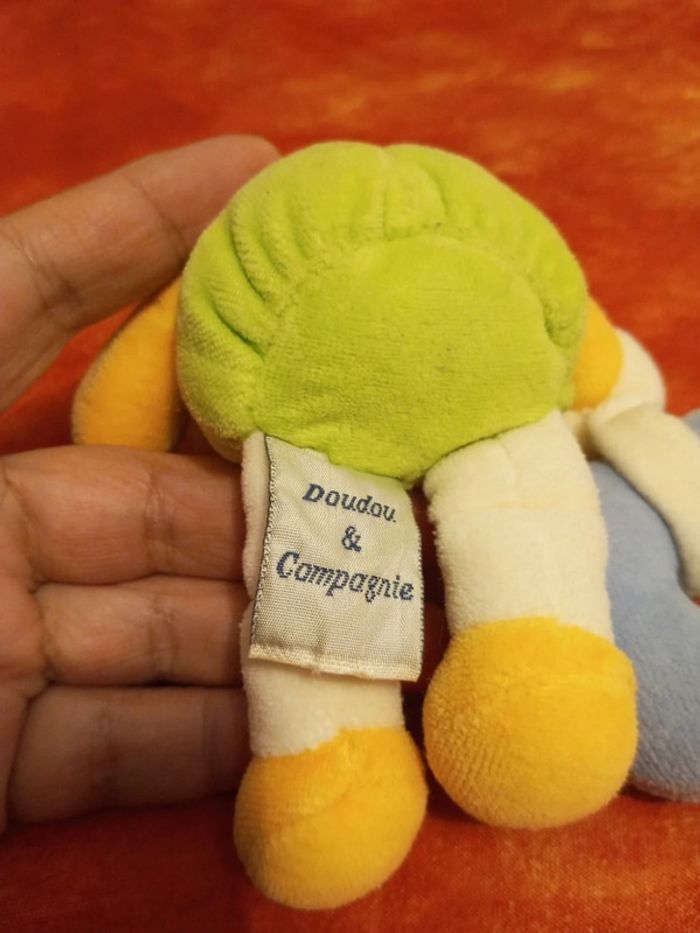 Souris p'tit doux avec anneau de Doudou et Compagnie - photo numéro 4