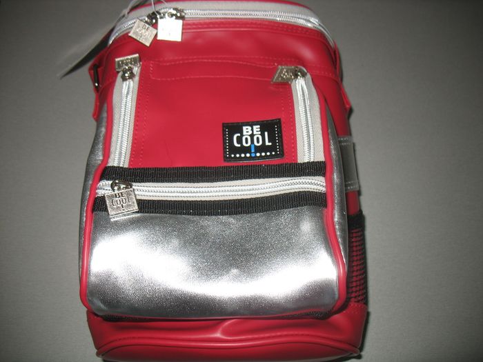 SAC ISOTHERME BORDEAUX ET ARGENT "BE COOL" - NEUF - n°11 - photo numéro 5