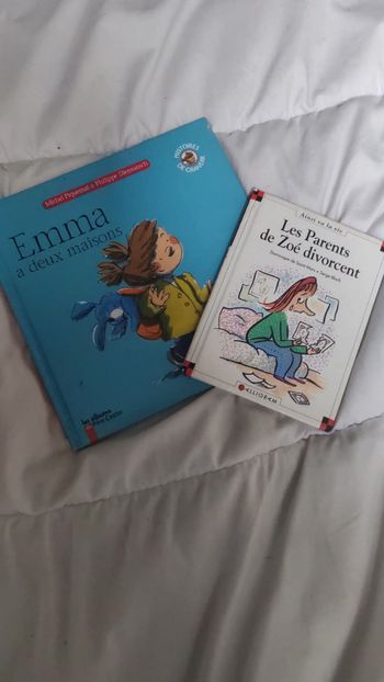 Livre thème séparation des parents