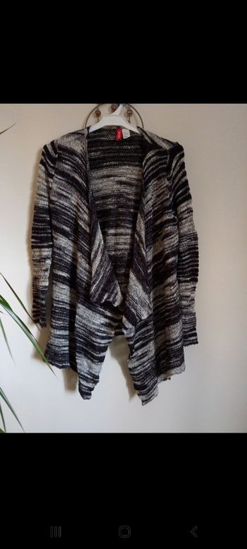 Gilet chiné