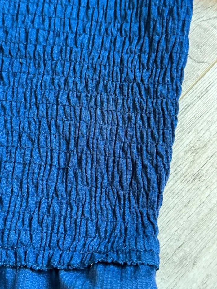 Combishort bershka bleu foncé - photo numéro 4