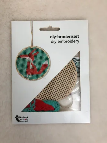 Set de broderie - renard 🦊