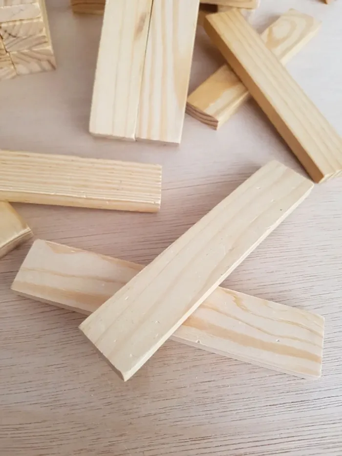 100 planchettes en bois brut - photo numéro 8