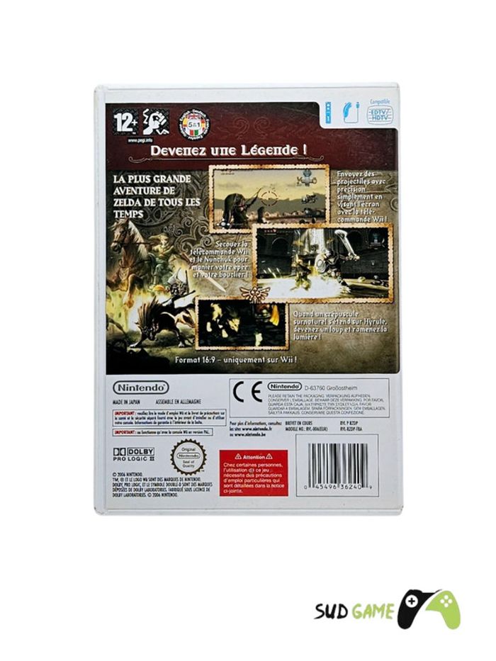 Nintendo Wii # Zelda Twilight Princess # - photo numéro 2