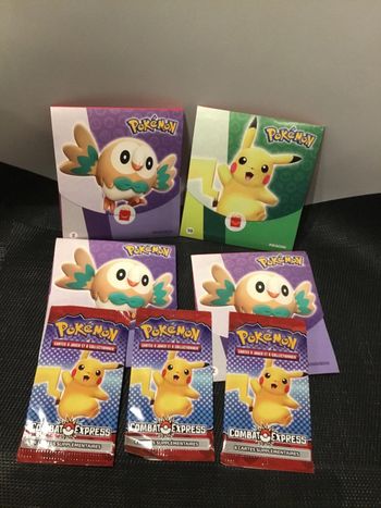Lot 7 boosters Pokémon Mac Donald 2022 scellés français