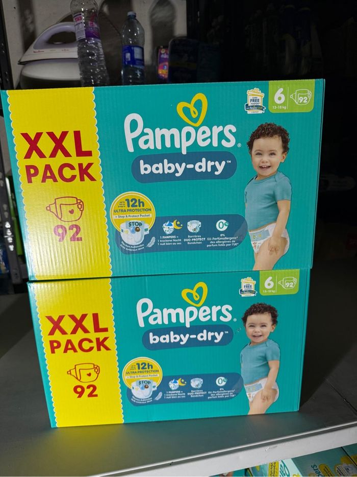 Lot couche Pampers Baby Dry T6