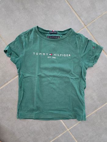 Tee shirt Tommy Hilfiger vert