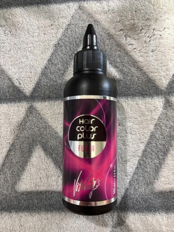 Vitality’s hair color fuchsia