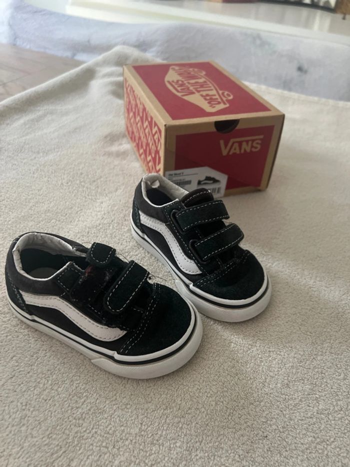 Vans noir et blanches