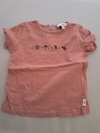 tee shirt fille 18 mois