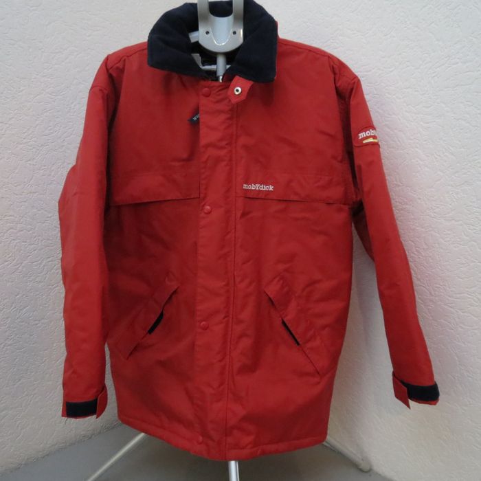 🧥 Veste MobyDick rouge – chaude, robuste et stylée ! 🔥 Taille L / 48–50