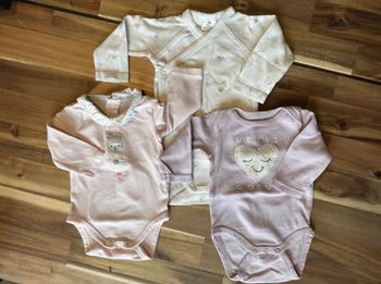 Lot 3 Bodies, Taille 3 Mois