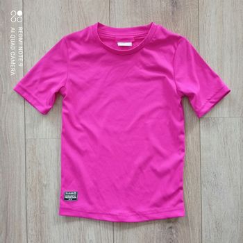 Haut maillot de bain rose 5/6ans