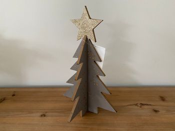 Décoration de Noel sapin de Noël gris - Article Neuf