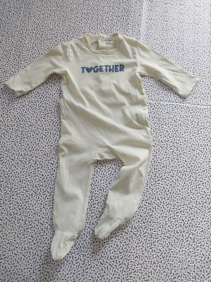 Pyjama bébé KIABI “TOGETHER” 12 mois