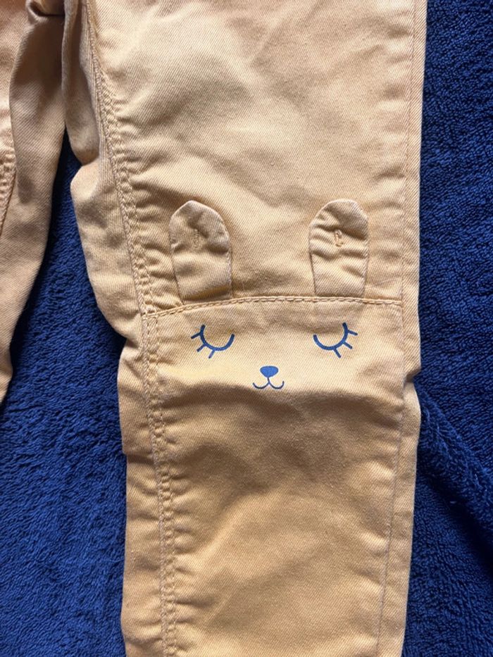 Pantalon fille 3 ans creeks moutarde - photo numéro 2