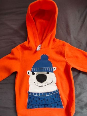 sweat polaire 7ans
