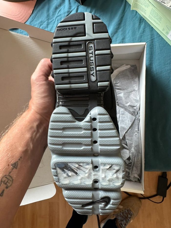 Nike Air Zoom Spiridon Cage 2 x Stüssy – Black - photo numéro 8