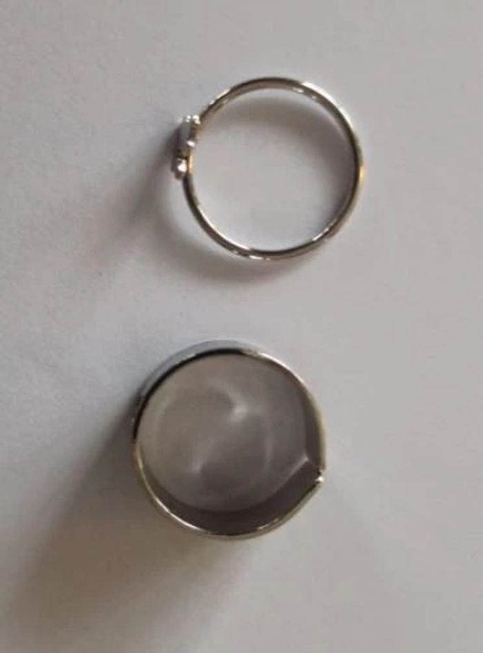 Duo de bagues chat - photo numéro 2