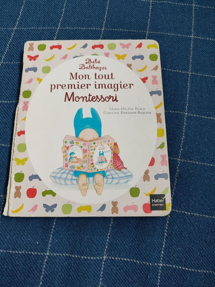 Bébé balthazar mon tout premier imagier Montessori