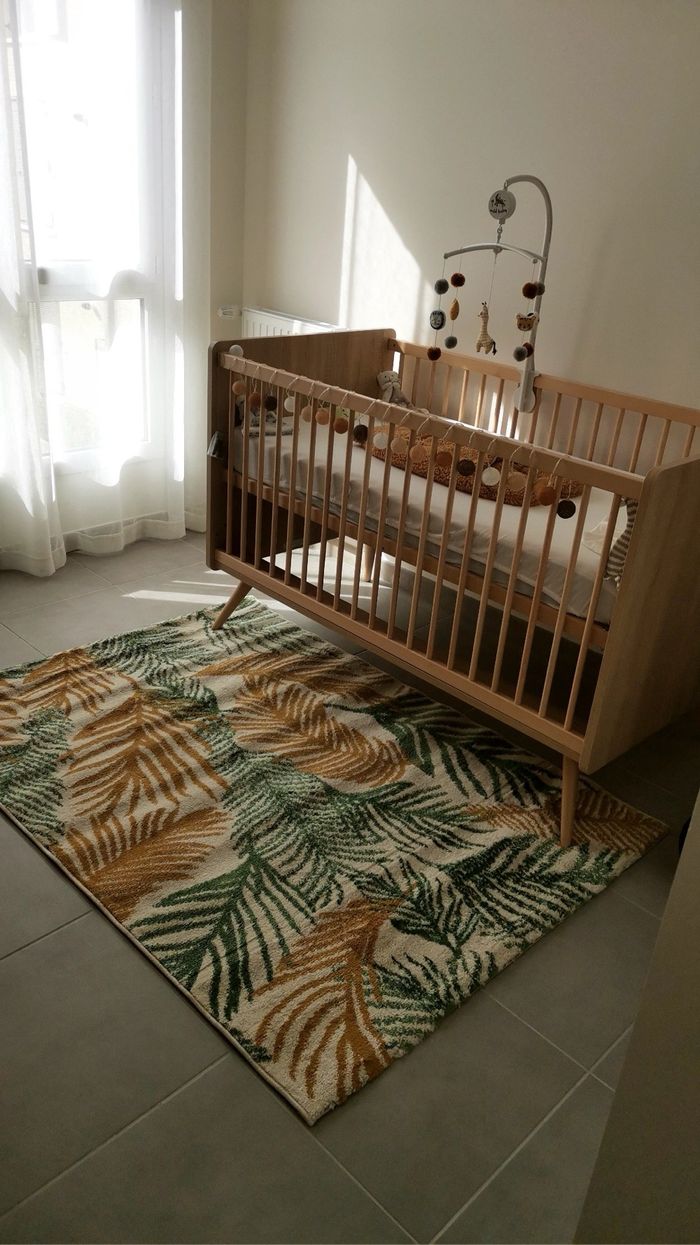 Trio chambre bébé Sauthon – lit, commode, armoire – excellent état - photo numéro 6