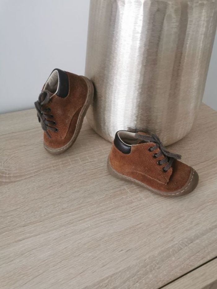 Bottines souples cuir bébé