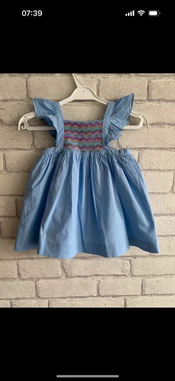 Robe jacadi taille 6 mois