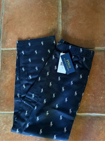 Pyjpant Ralph Lauren bleu marine neuf