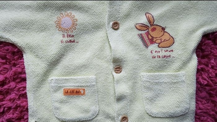 Gilet à capuche La compagnie des petits 12 mois - photo numéro 2
