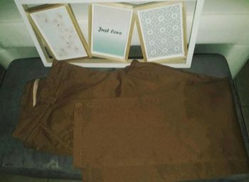 Jean marron 42 regular fit kiabi