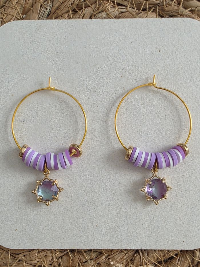 Boucles d'oreilles fantaisie - photo numéro 2