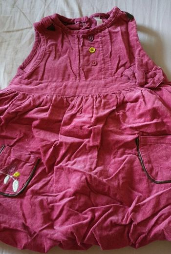Robe velours 12 mois