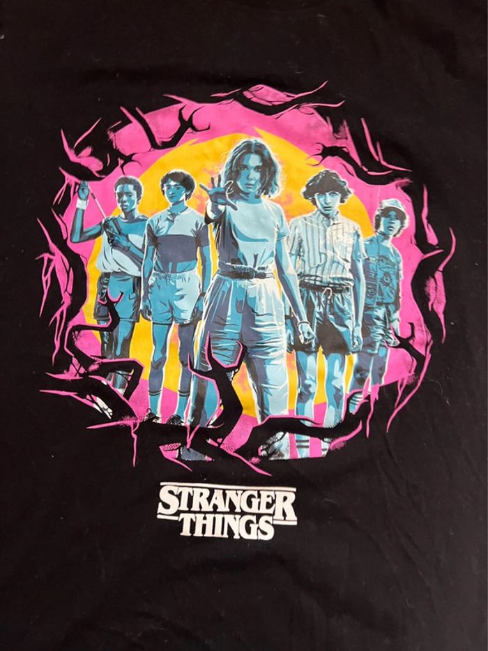 T-shirt Stranger things undiz - photo numéro 2