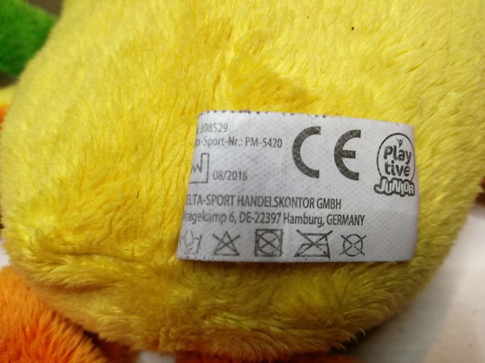 Lot 2 Peluches playtive pomme et mangue - photo numéro 5