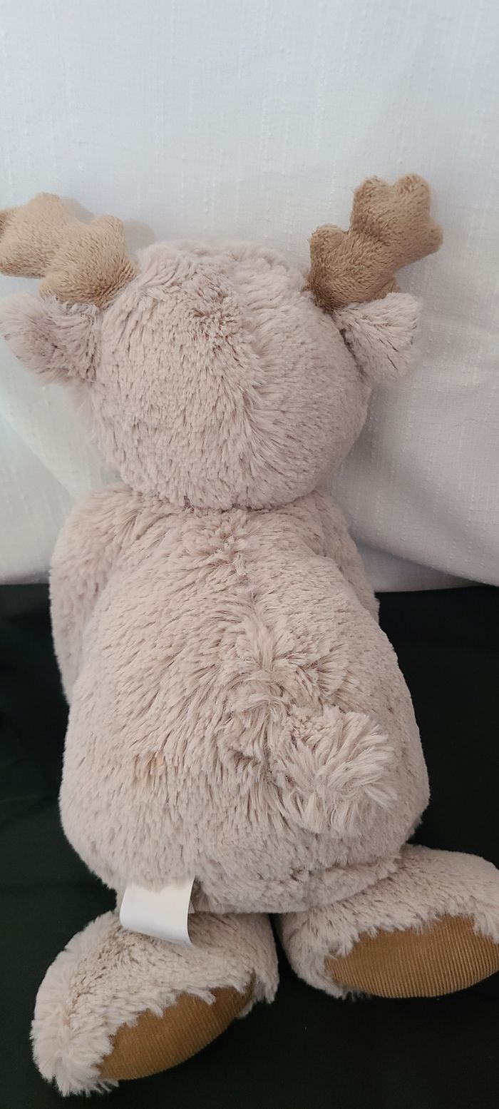 Peluche moyenne du renne Jingles de The Little White Company - photo numéro 5