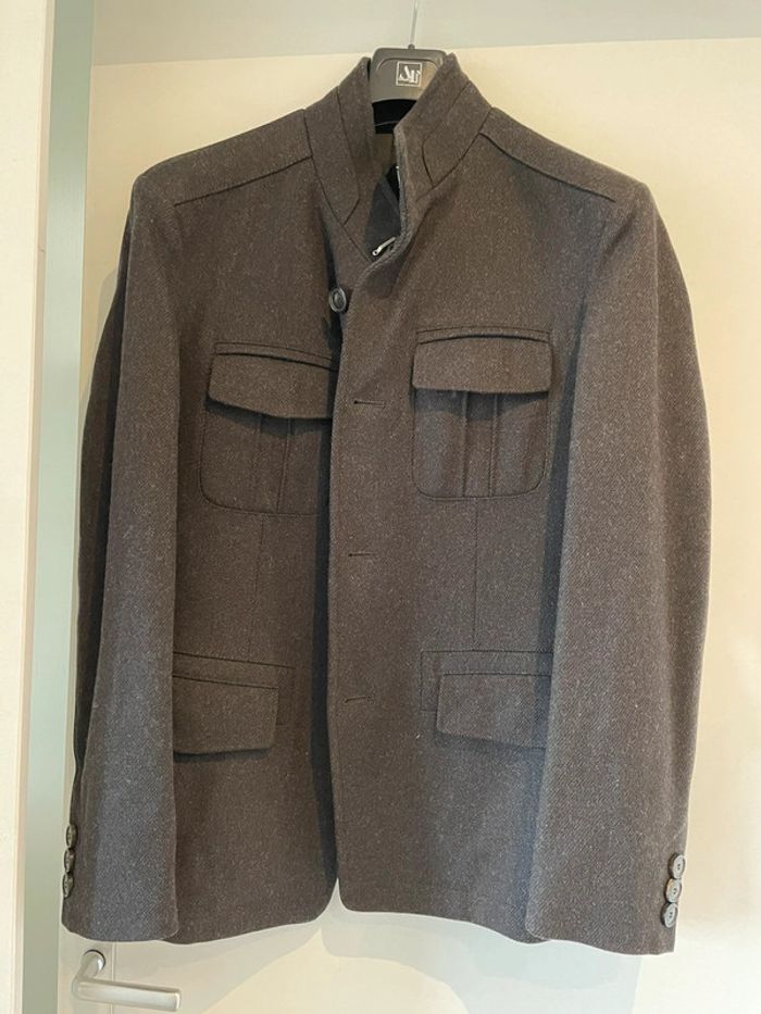 Manteau Hugo Boss homme marron