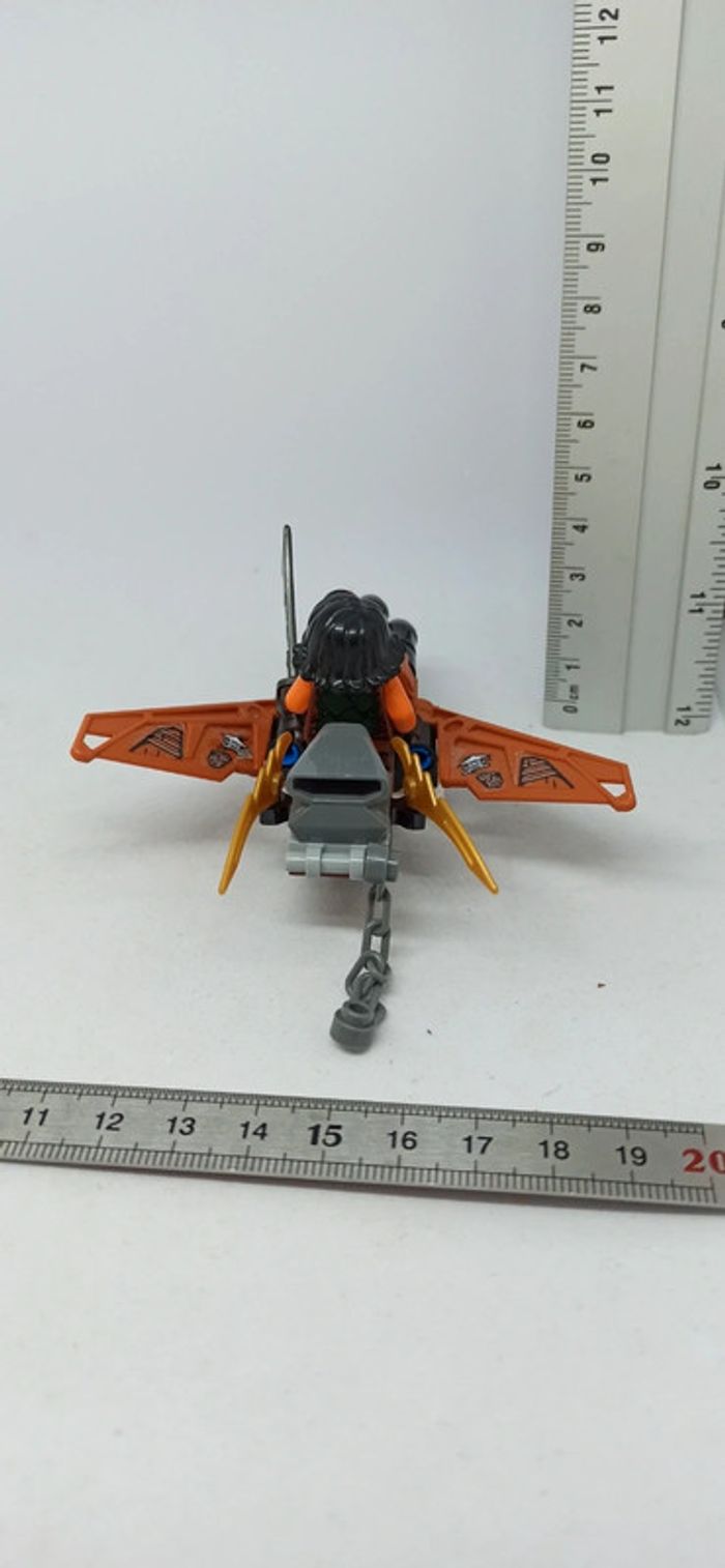 Petit vaisseau avec mitrailleuse motif samouraï ninjago lego - photo numéro 3