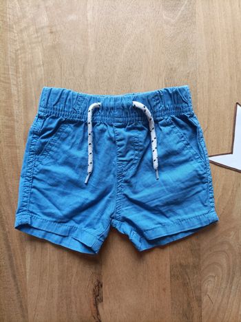 Short 12 mois bleu