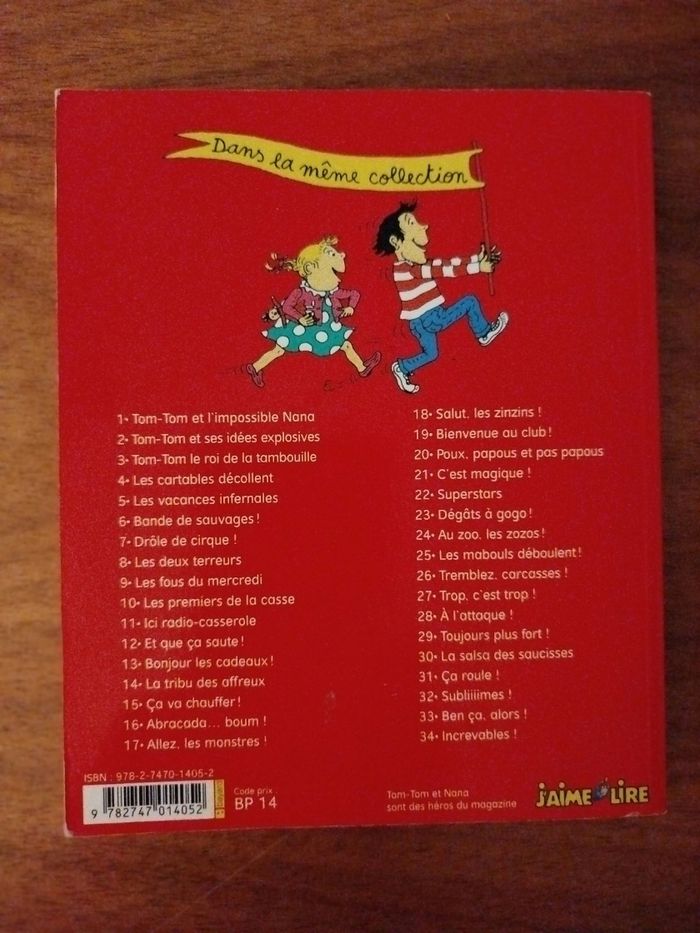 Livre Tom Tom et Nana"trop c'est trop" tome 27 - photo numéro 2