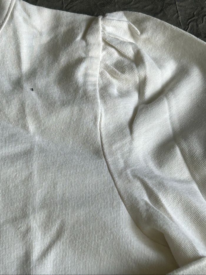 Lot de 5 t-shirts unis à manches longues fille - photo numéro 5