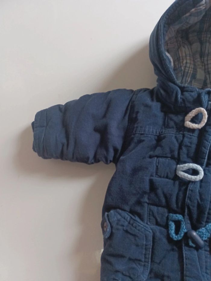 Blouson épais bébé garçon Obaibi taille 3 mois - photo numéro 3