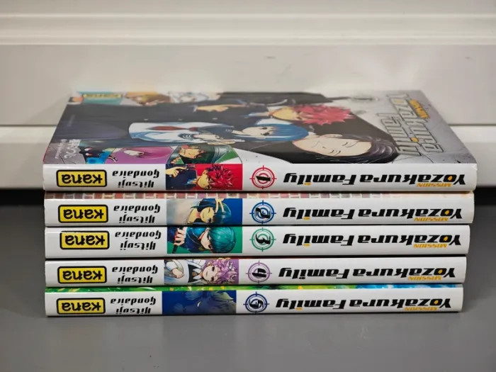 Lot Manga Mission Yozakura Family 1 à 5 VF - photo numéro 3