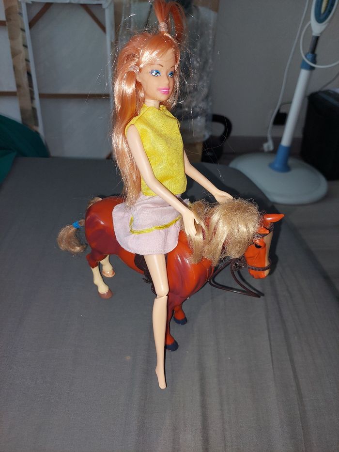 Barbie et son cheval