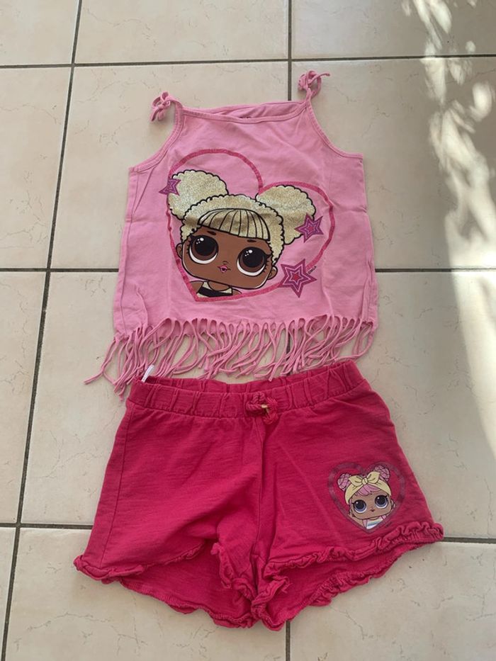 Ensemble débardeur + short LOL surprise