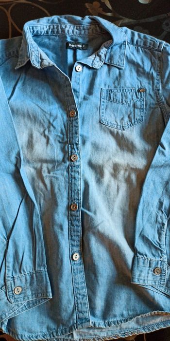 Chemise en jeans fille