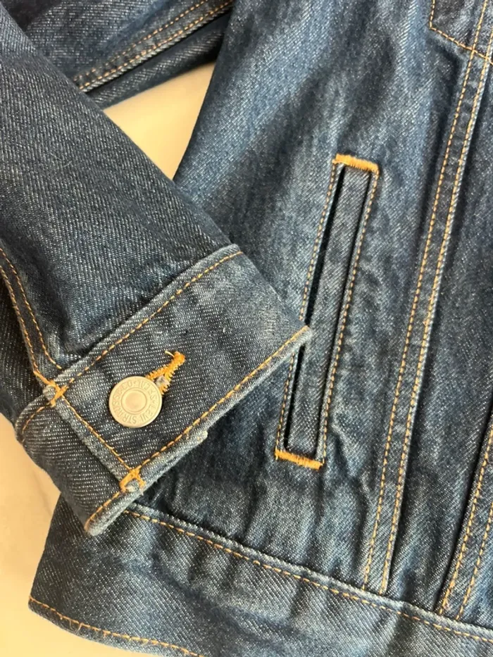 Veste jeans Levi’s femme taille L - photo numéro 5