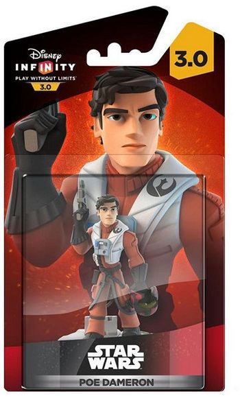 FIGURINE INFINITY 3.0 STAR WARS POE DAMERON