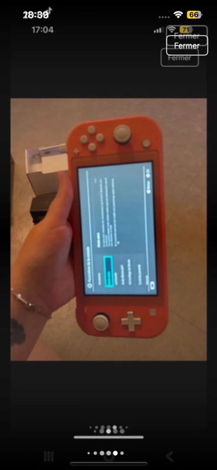 Nintendo switch lite rose - photo numéro 10